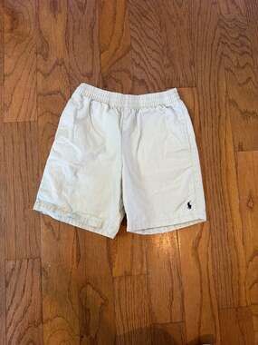 Polo Ralph Lauren Boys Khaki Pull-On Chino Shorts Size 6
